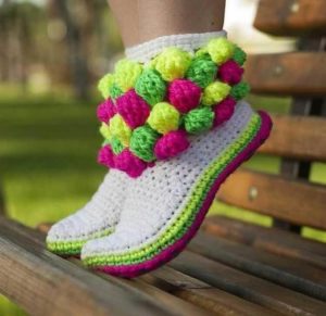 Cute Crochet Shoes