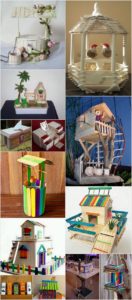 Cute and Easy Ice Cream Sticks Craft Ideas