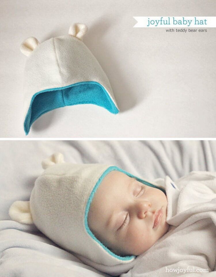 Joyful Baby Hat with Teddy Bear Ears