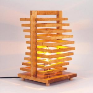 Unique Wood Lamp