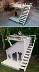 Wood Pallet Dog House