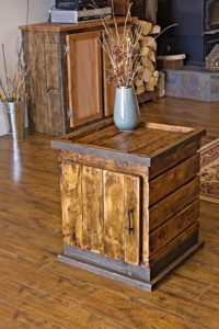 Wood Pallet Small Cabinet