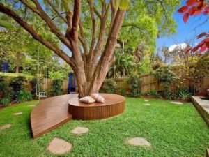 Amazing Seat Around Tree