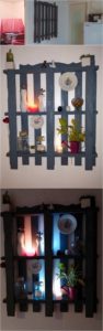 Decorative Pallet Wall Shelf