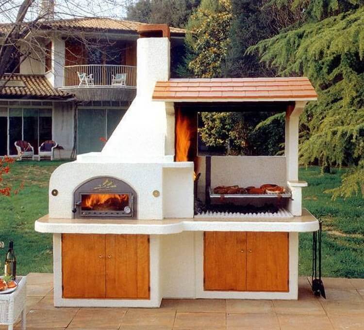 Awesome Patio BBQ Grill Design