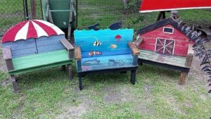 Pallet Benches for Kids