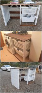 Pallet Laundry Table