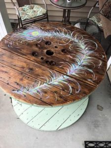 Pallet and Cable Reel Round Table