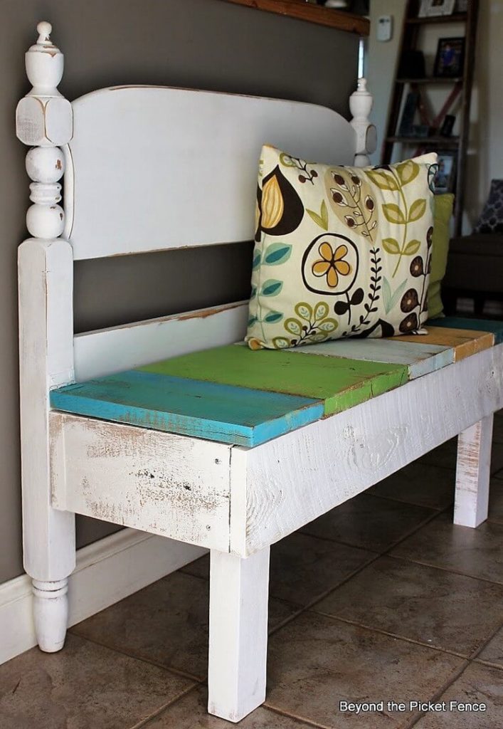 Upcycled DIY Ideas for Old Headboards Recycled Crafts