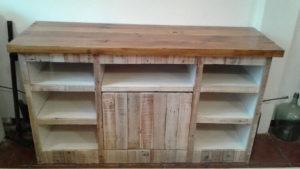 Wood Pallet Cabinet
