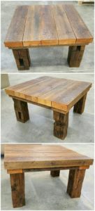 Wood Pallet Mini Table
