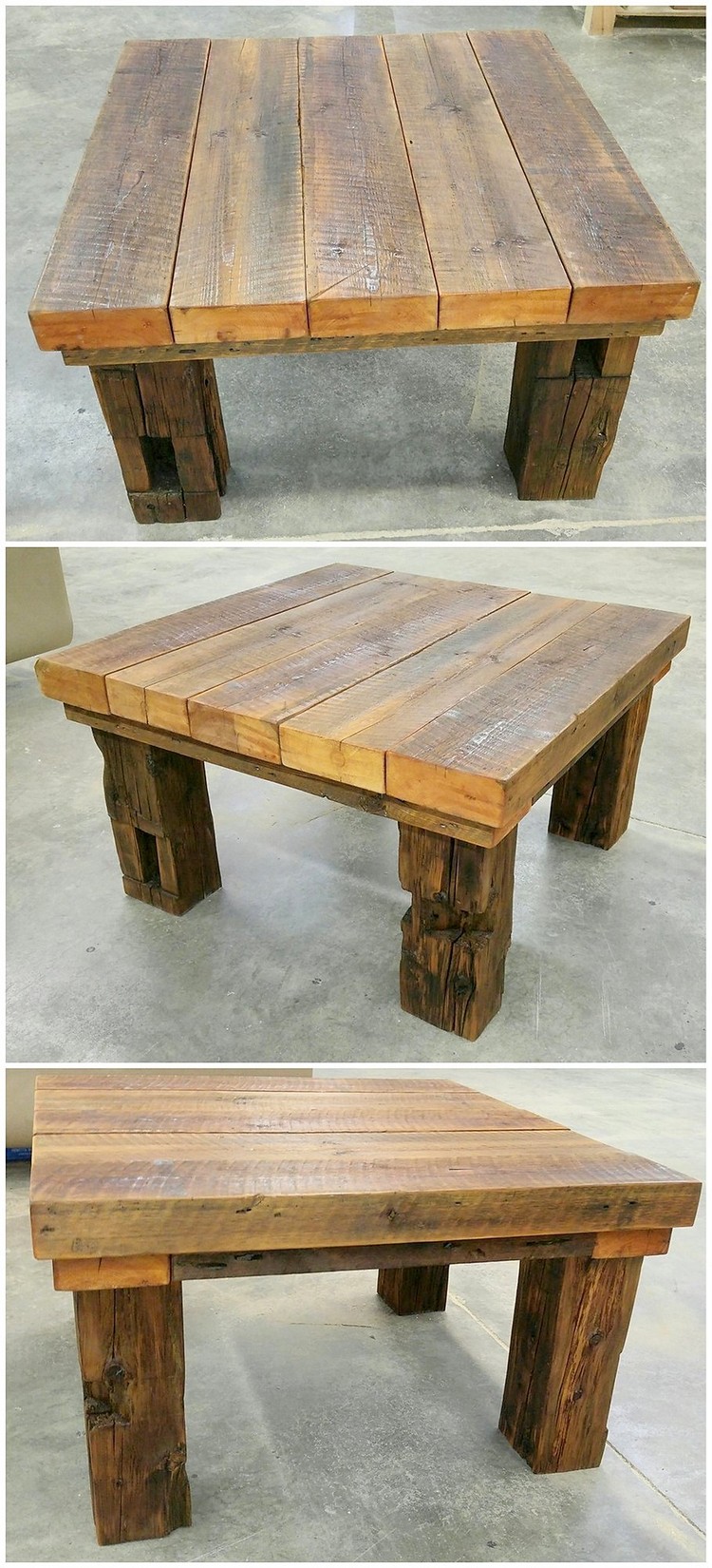 Wood Pallet Mini Table