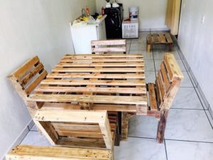 Wood Pallet Furniture Set