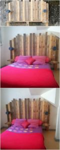 Pallet Bed Headboard