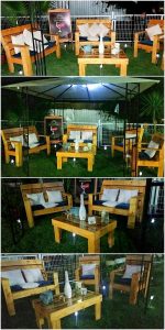 Pallet Garden Furniture Set