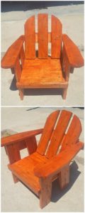 Recycled Pallet Chair