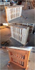 Pallet Counter Table