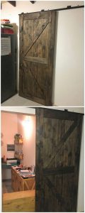 Pallet Sliding Door