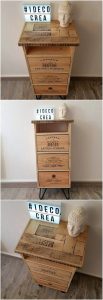 Pallet Small Chest of Drawers