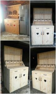 Recycled Pallet Cupboard