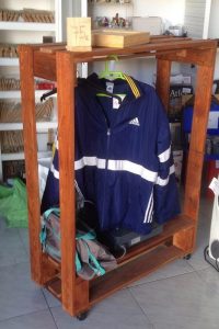 Pallet Closet Idea
