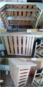 Pallet Counter Table
