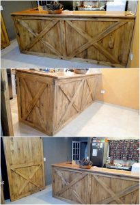 Pallet Kitchen Counter