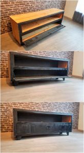 Pallet Media Cabinet