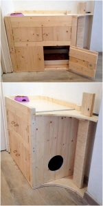 Pallet Pet House