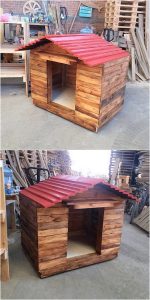 Pallet Pet House