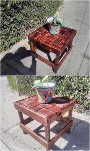 Pallet Potting Table