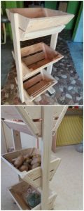 Pallet Vegetable and Fruit Rack