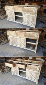 Recycled Pallet Cabinet