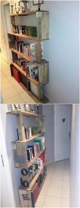Pallet Bookshelf