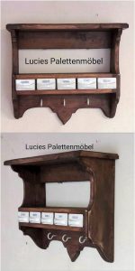 Pallet Coat Rack