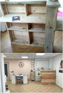 Pallet Counter Table