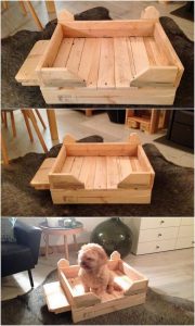 Pallet Dog Bed