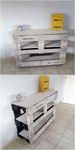 Pallet Entryway Table