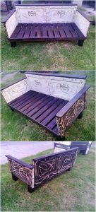 Pallet Garden Bench