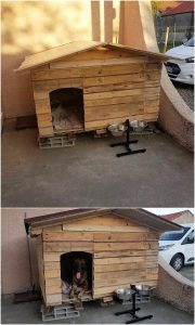 Pallet Pet House