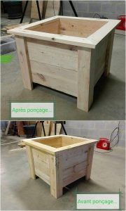 Pallet Planter Box