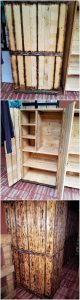 Pallet Wardrobe