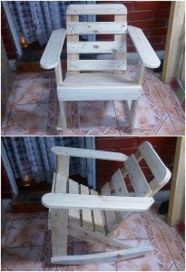 Recycled Pallet Adirondack Chair