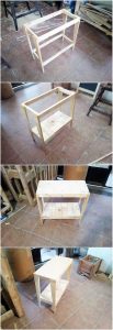 DIY Pallet End Table