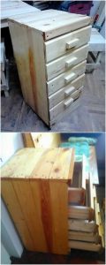 Pallet Chest of Drawers