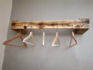Pallet Coat Rack