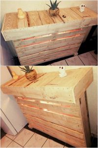 Pallet Entryway Table