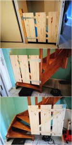 Pallet Fence Door