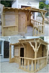 Pallet Garden Shed or House