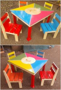 Pallet Kids Furniture Set